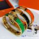 New Best Replica Hermes Kelly Bracelets Plain Enamel Bangle (3)_th.jpg